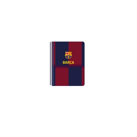 Carnet F.C. Barcelona Bleu Bordeaux A5 80 Volets