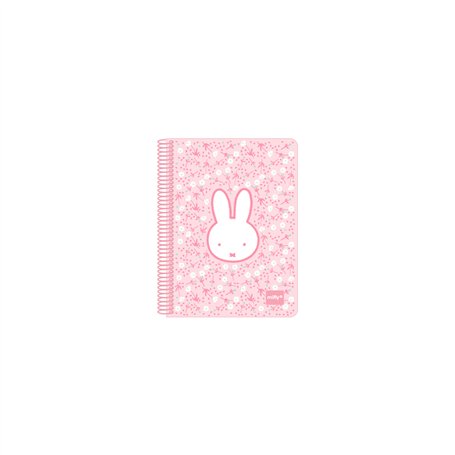 Carnet Miffy Flores A5 80 Volets