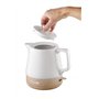 CONCEPT Hausgeräte RK0060 Bouilloire en céramique - 1 l - Blanc
