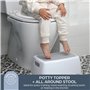 Dreambaby Ensemble siège de toilette et marchepied – Gris