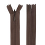 MARARDI [Pack 10] Fermetures Éclair à Glissière Invisibles [Nude] Nylon [22 cm] Couture de Vêtements Sacs Ruban Tissu en Coton C