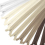 MARARDI [Pack 10] Fermetures Éclair à Glissière Invisibles [Nude] Nylon [60 cm] Couture de Vêtements Sacs Ruban Tissu en Coton C