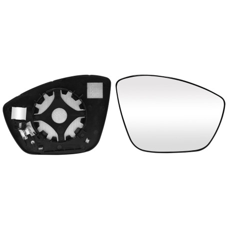 TTCR-II Verre Rétroviseur Compatible avec Citroen C3 MK3 2016-2021 Verre Miroir Chauffant Peugeot 208/308/2008 2012-2019, Rétrov