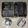 Cabin Max Valise à Main 55x35x25 cm, légère, Coque Rigide, Bagage à Main, avec 4 Roues, Serrure à 3 Chiffres (Bodo Grun, Air Fra