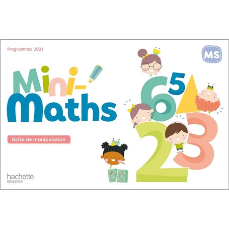 Mini-Maths Moyenne section - Boîte de matériel de manipulation - Ed. 2022