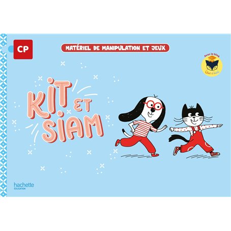 Kit et Siam - Méthode de lecture CP - Boîte de matériel et de jeux - Ed. 2023