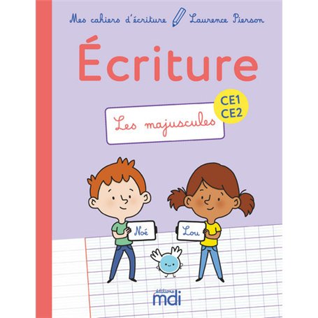 MDI Mes cahiers d'écriture CE1-CE2 - Les majuscules 2019 x 5 exemplaires