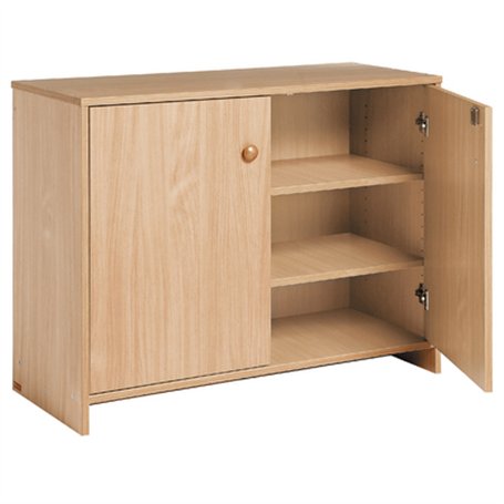 Meuble moyen à portes - Hêtre
