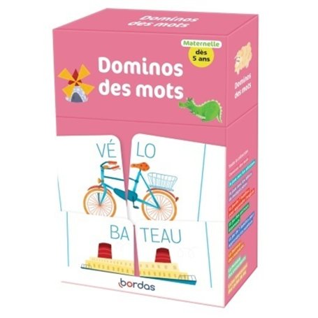 Récré en boîte - Dominos des mots