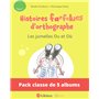 Pack de 5 ex Histoires farfelues d'orthographe - Les jumelles Ou et Où