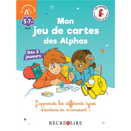 Mon jeu de cartes des Alphas - La méthode de lecture les Alphas GS-CP