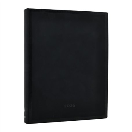 12 Mois Flexi 2026 Black Edition Bold Ultra Un Jour par Page