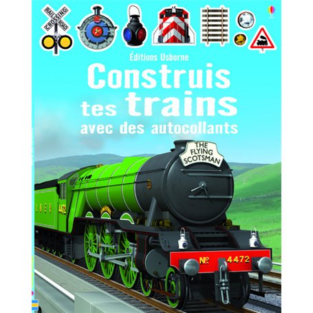 Construis tes trains avec des autocollants