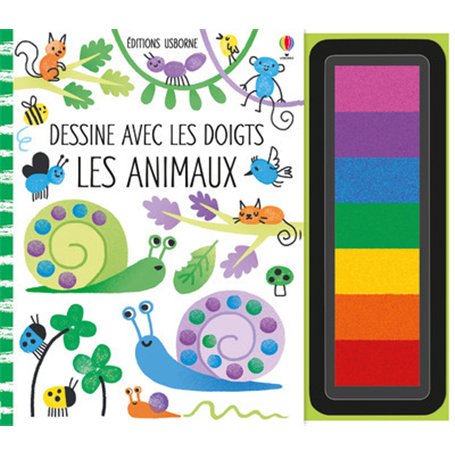 Dessine avec les doigts - Les animaux