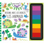 Dessine avec les doigts - Les animaux