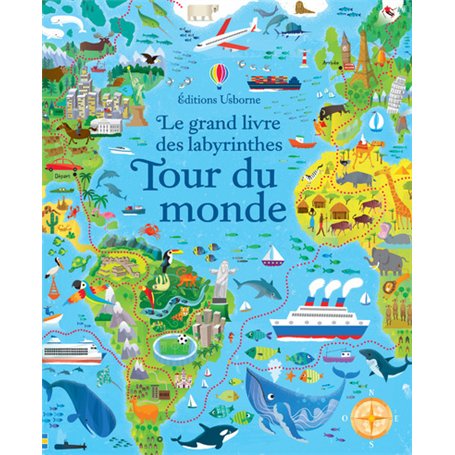 Le grand livre des labyrinthes - Tour du monde