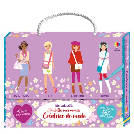 Ma valisette J'habille mes amies Créatrice de mode - Dès 7 ans