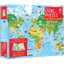 Les villes du monde - Coffret livre et puzzle