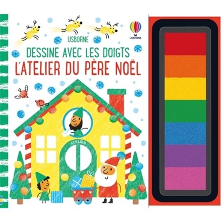 L'atelier du Père Noël - Dessine avec les doigts - Dès 4 ans