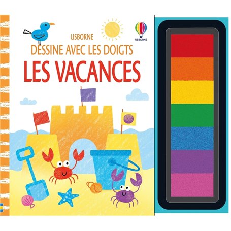 Les vacances - Dessine avec les doigts - Dès 4 ans