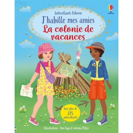 J'habille mes amies - La colonie de vacances - Dès 5 ans