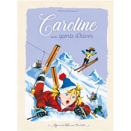 Caroline aux sports d'hiver