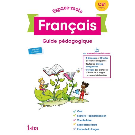 Espace-Mots Français CE1 - Guide pédagogique - Ed. 2020