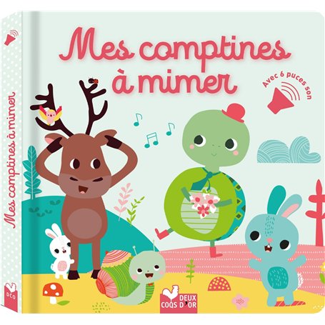 Mes comptines à mimer - livre avec puces sonores 14,63 €