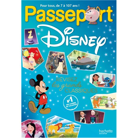 Passeport Disney : révisez les grands classiques ! - Cahier de vacances 2025