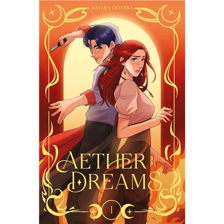 Aether Dreams - le roman graphique adapté du webtoon français de fantasy