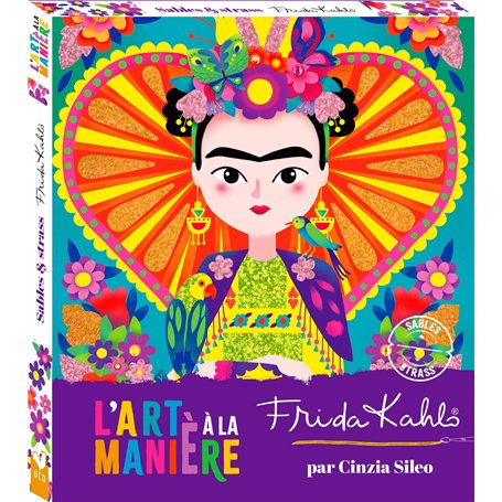 L'art à la manière de Frida Kahlo - Sables et strass - boîte avec accessoires 13,69 €