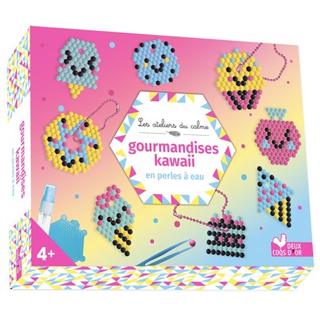 Gourmandises kawaii en perles à eau - coffret avec accessoires 12,67 €