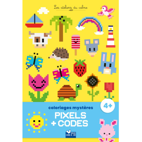 Coloriages mystères codes et pixels 4,88 €