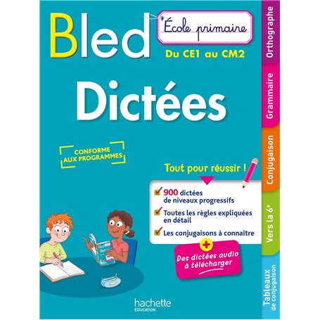 BLED Ecole Primaire Dictées Primaire Du CE1 au CM2