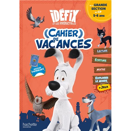 Idéfix - Cahier de vacances 2025 GS / CP