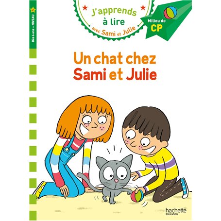 Sami et Julie CP Niveau 2 Un chat chez Sami et Julie