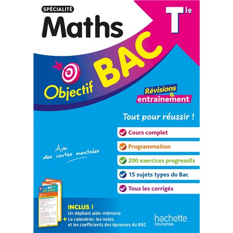 Objectif BAC Tle spécialité Maths BAC 2026