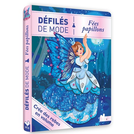 Fées papillons - pochette avec accessoires