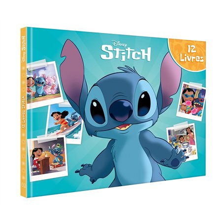STITCH - Coffret - Les 12 livres de ton héros - Disney