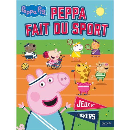 Peppa Pig - Peppa fait du sport - Jeux et stickers