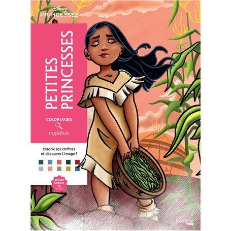 Coloriages mystères Disney - Petites princesses