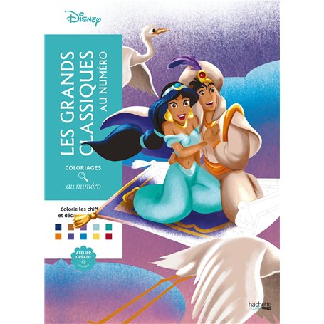Coloriages au numéro Disney - Les Grands classiques