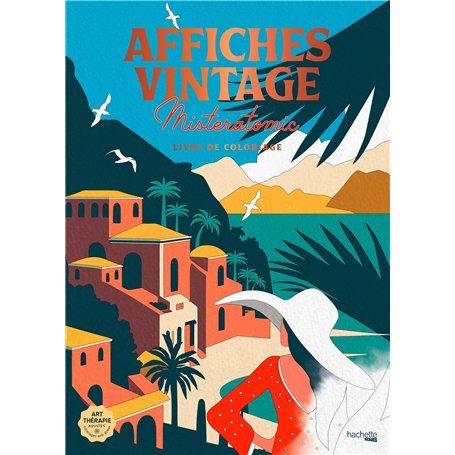 Affiches vintage - Livre de coloriage de Misteratomic