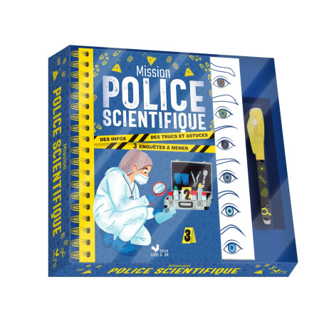 Mission police scientifique - coffret avec accessoires