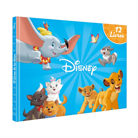DISNEY - Coffret - Les 12 livres de tes héros - Les Grands Classiques Animaux