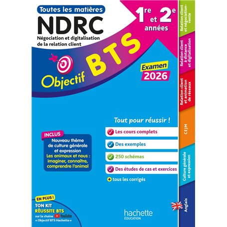 Objectif BTS NDRC (1re et 2e années) - Toutes les épreuves