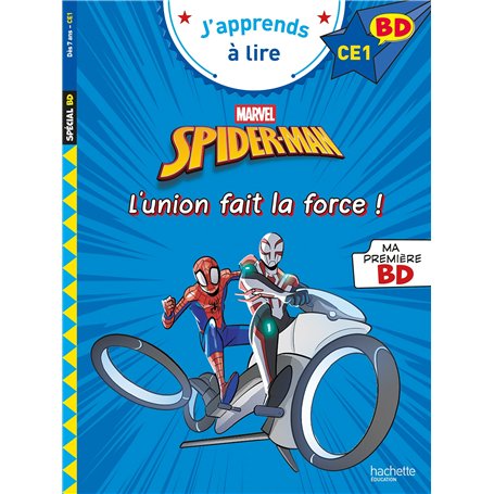 Disney BD CE1 - Spider-Man - L'union fait la force