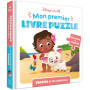DISNEY BABY - Mon Premier livre puzzle - 4 pièces - Vaiana et les animaux