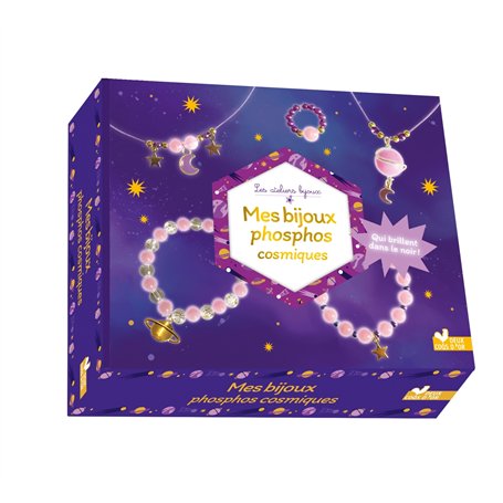 Mes bijoux phosphos cosmiques - coffret avec accessoires