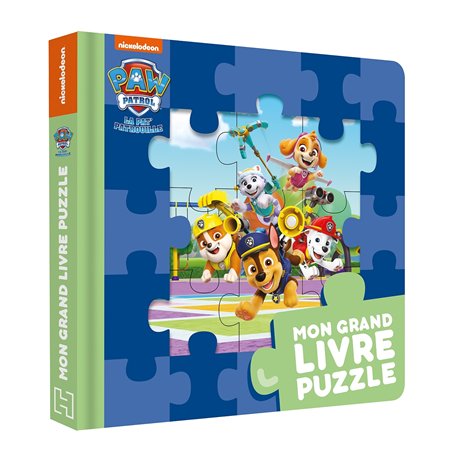 Pat' Patrouille - Mon grand livre puzzle (édition 2024)